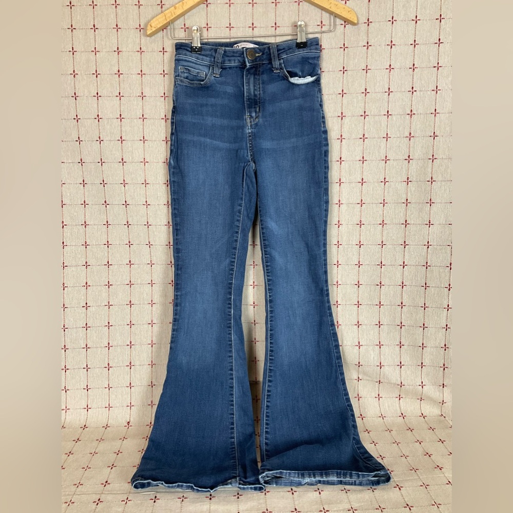 Bundle of 3 SO Juniors Size 3 /26 Flare & Bootcut Jeans PreLoved Low & High Rise - Picture 2 of 7